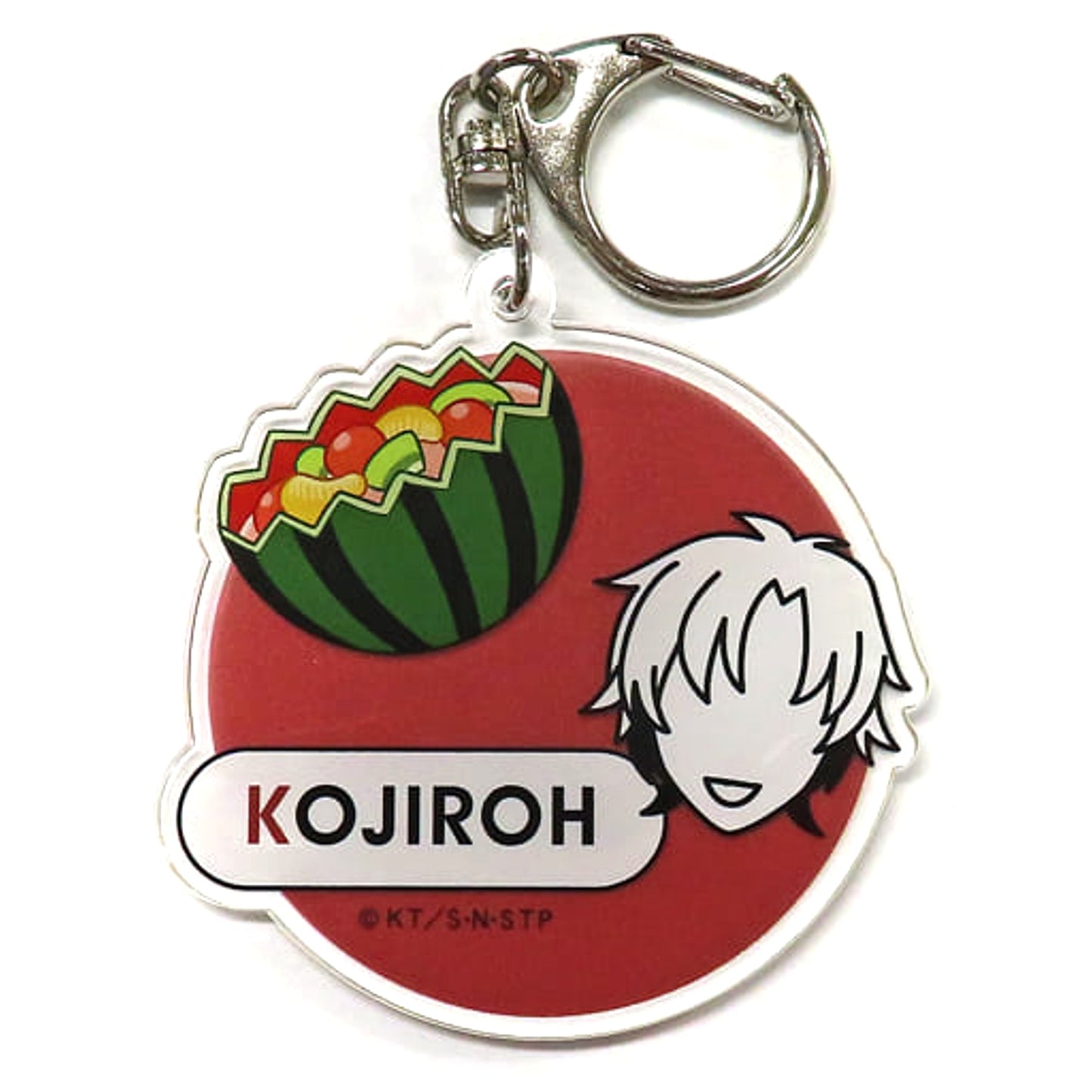 The New Prince of Tennis Torajiro Saeki Sweets Motif Acrylic Keychain Teniplist 2022 Summer Limited Keychains [USED]