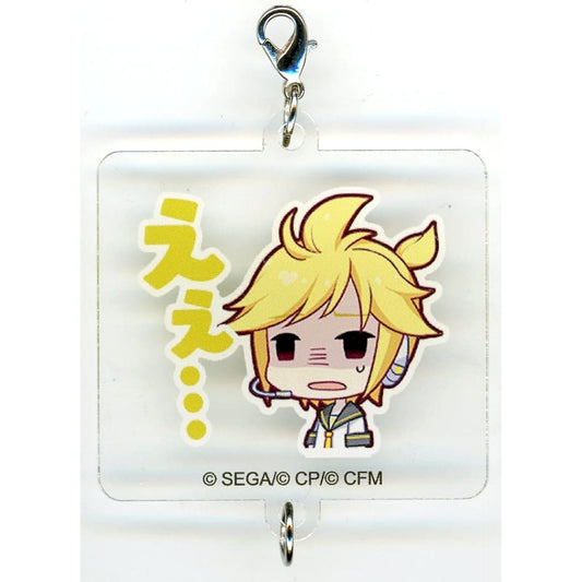 Hatsune Miku: Colorful Stage! Len Kagamine Acrylic Charm Collection Part 7 A Virtual Singer & Wonderlands X Showtime Charm [USED]