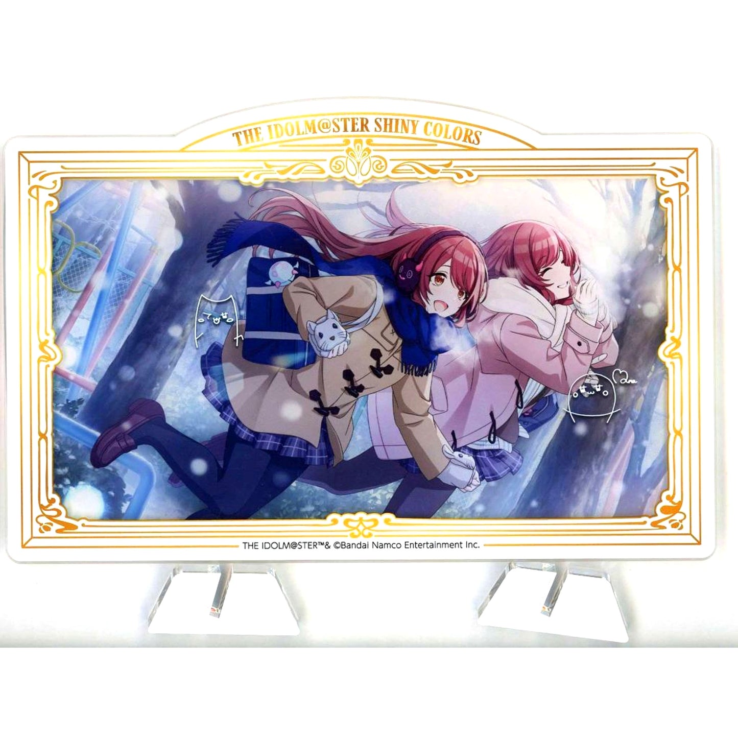 Tenka Osaki Fallin' Snow in Shiny Colors Acrylic Stand IDOLM@STER Official Shop Kuji M@STER Prize A [USED]