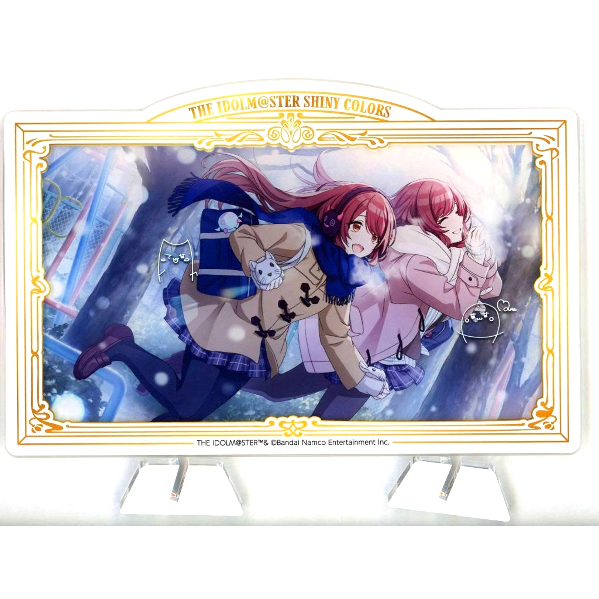 Tenka Osaki Fallin' Snow in Shiny Colors Acrylic Stand IDOLM@STER Official Shop Kuji M@STER Prize A [USED]