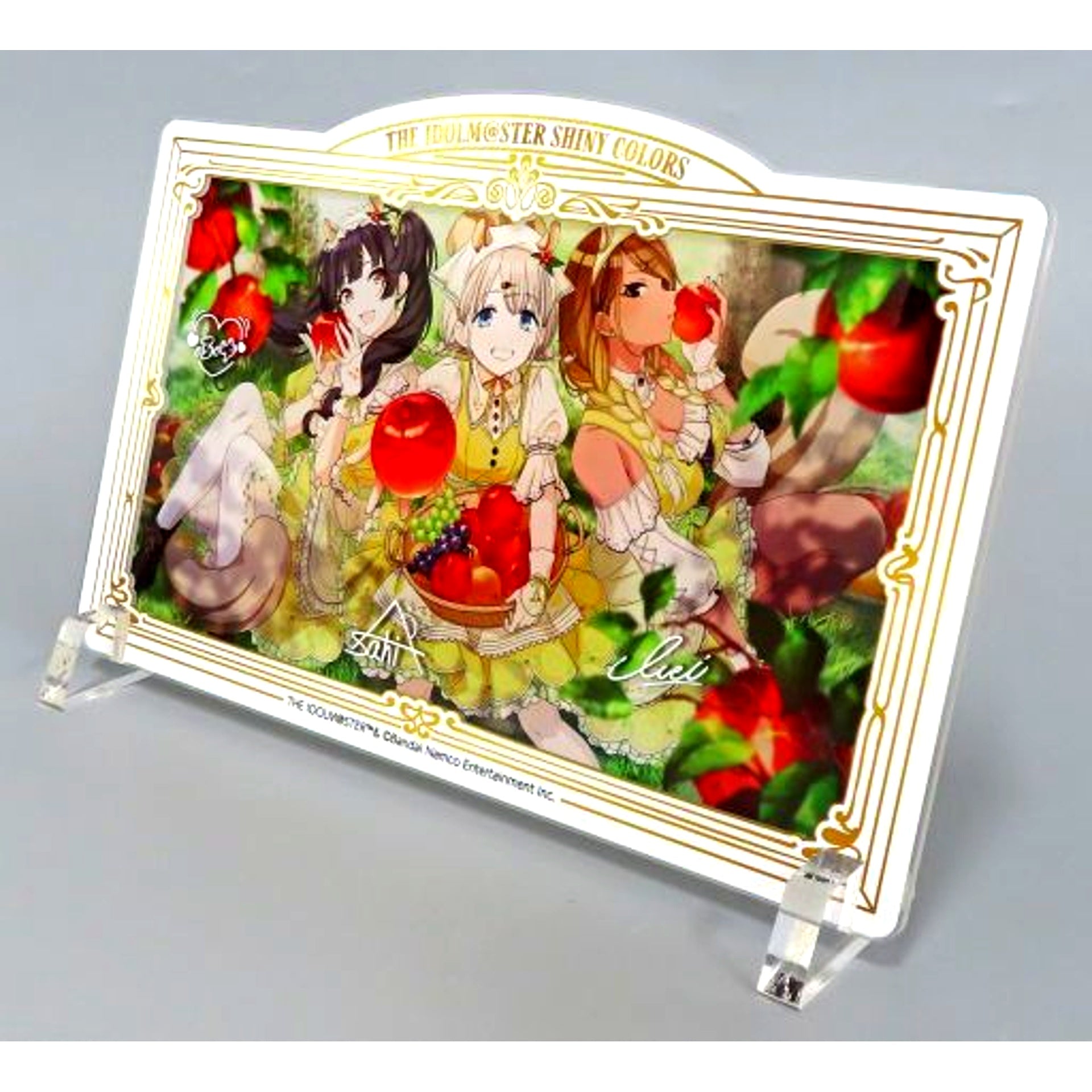 Asahi Serizawa Autumn Fruit Delivery Shiny Colors Acrylic Stand IDOLM@STER Official Shop Kuji M@STER Prize A [USED]