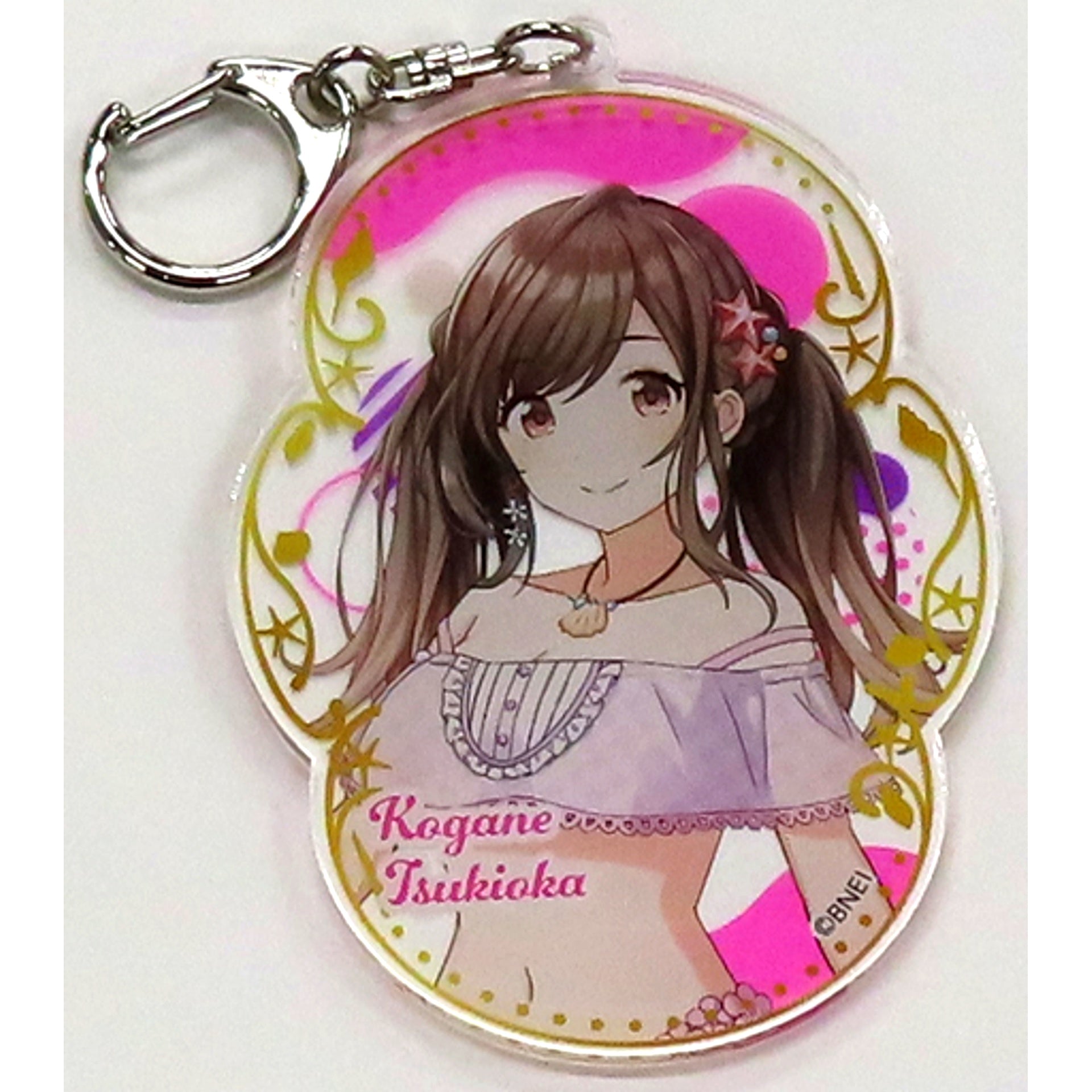 Kogane Tsukioka B Prize Fountain Summer Acrylic Keychain The Idolmaster Shiny Colors Idolmaster Official Shop Kuji M@STER [USED]