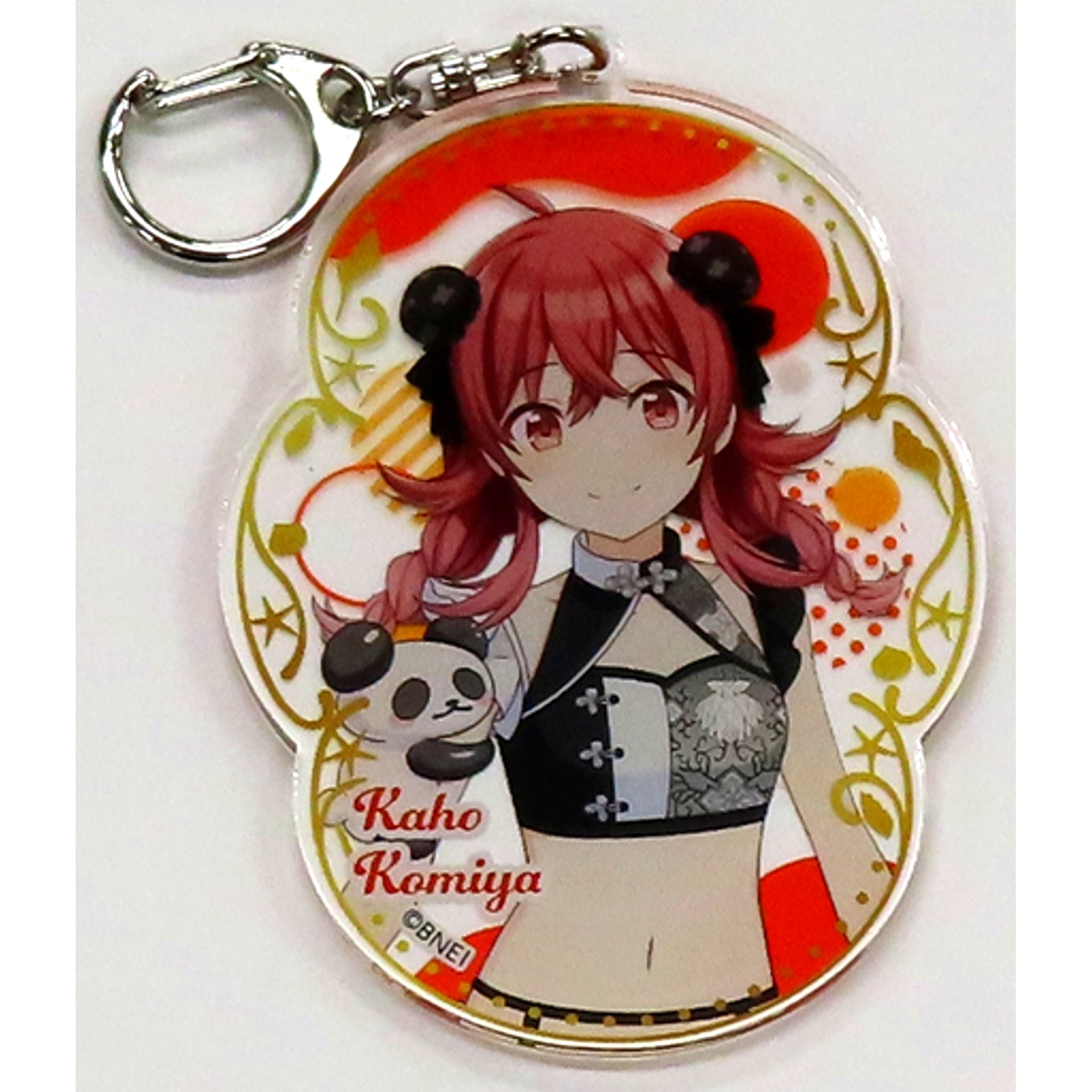 Kaho Komiya THE IDOLM@STER Shiny Colors Acrylic Keychain Fountain Summer Idolmaster Official Shop Kuji M@STER Prize B [USED]