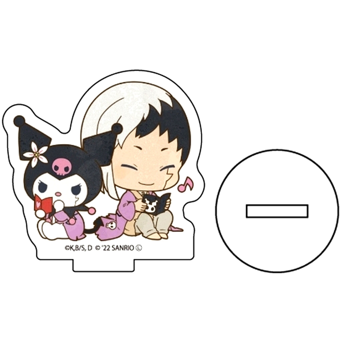 Gen Asagiri x Kuromi 02. Mini Character Dr. STONE x Sanrio Characters Acrylic Petit Stand [USED]