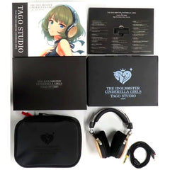 Kaede Takagaki THE IDOLM@STER Cinderella Girls Monitor Headphones Hi-Res Audio USB Included x TAGO STUDIO [USED]