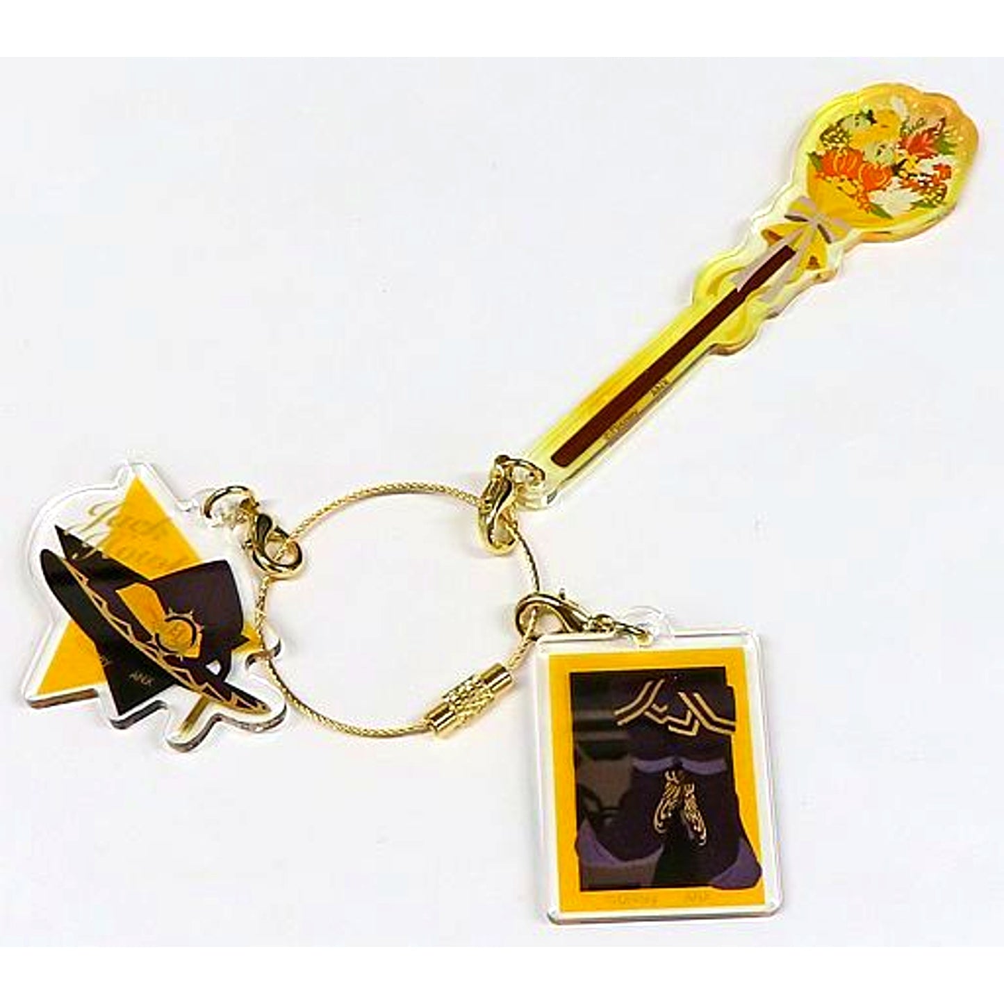 Jack Howl Disney Twisted Wonderland Broom Birthday Wire Acrylic Charm Birthday Commemoration [USED]