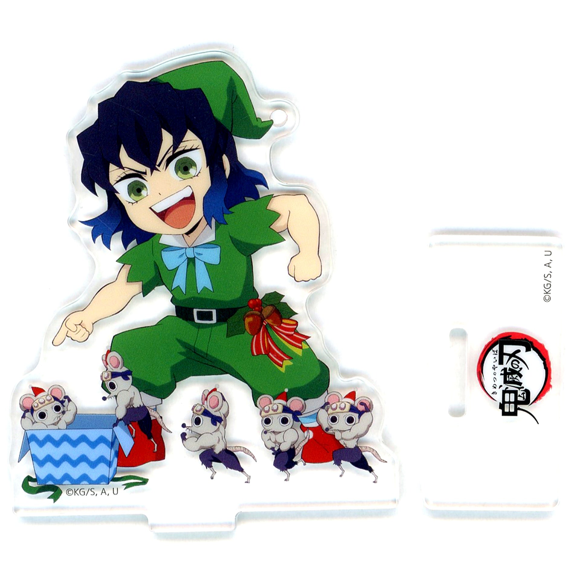Inosuke Hashibira Demon Slayer: Kimetsu no Yaiba x ufotable Cafe / Machi Asobi Cafe Christmas Event 2022 Random Acrylic Stand A [USED]
