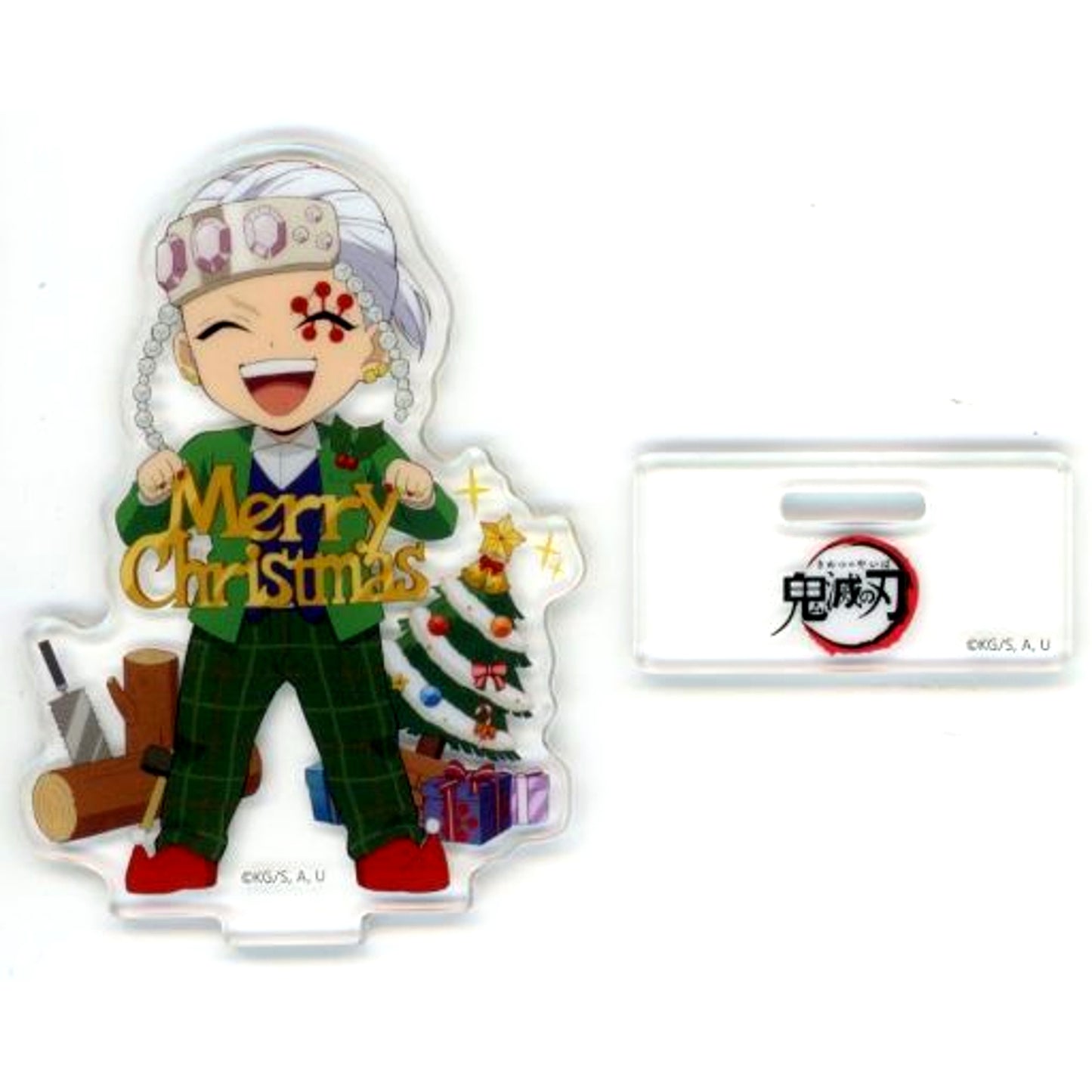 Tengen Uzui Demon Slayer ufotable Cafe Machi Asobi Cafe Christmas Event 2022 Random Acrylic Stand A [USED]