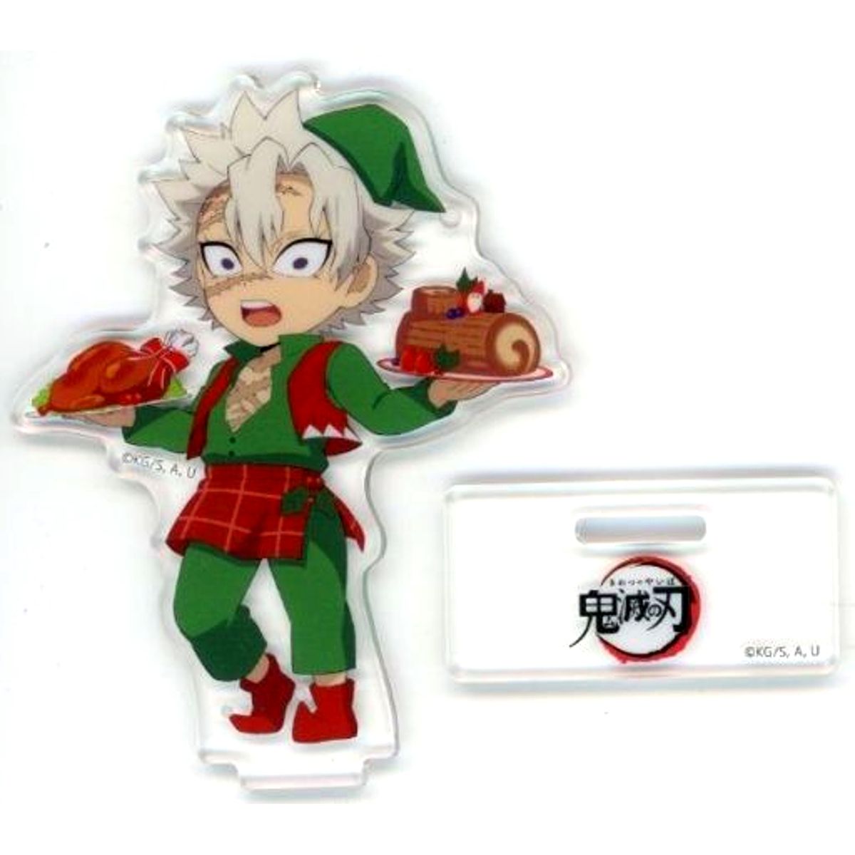 Sanemi Shinazugawa Demon Slayer: Kimetsu no Yaiba x ufotable Cafe Machi Asobi CAFE Christmas Event 2022 Random Acrylic Stand A [USED]