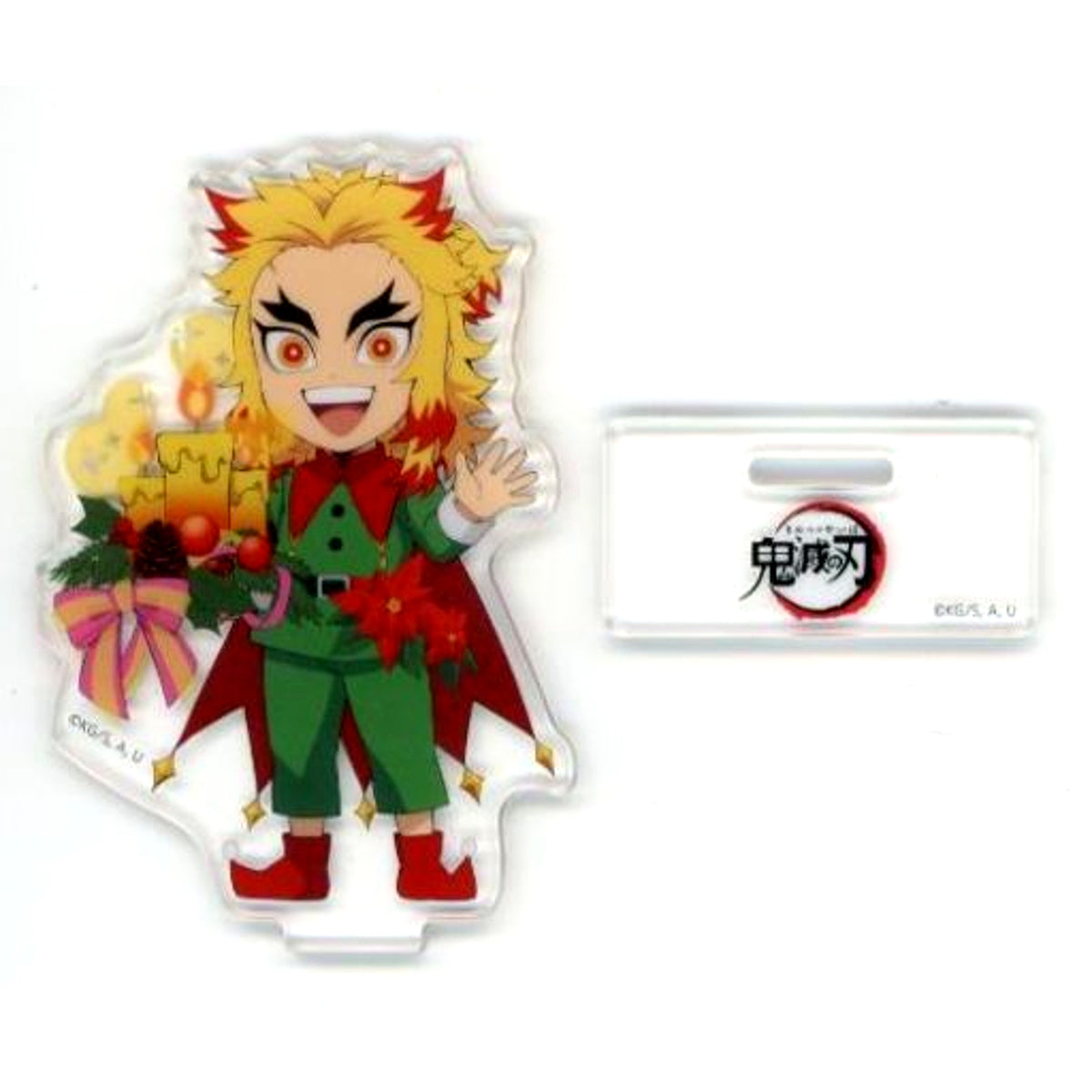 Kyojuro Rengoku B Demon Slayer x ufotable Cafe Machi Asobi CAFE Christmas Event 2022 Random Acrylic Stand [USED]