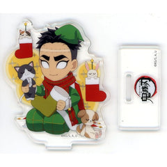 Demon Slayer: Kimetsu no Yaiba Gyomei Himejima Random Acrylic Stand ufotable Cafe Machi Asobi CAFE Christmas 2022 Group B Acrylic Stands [USED]