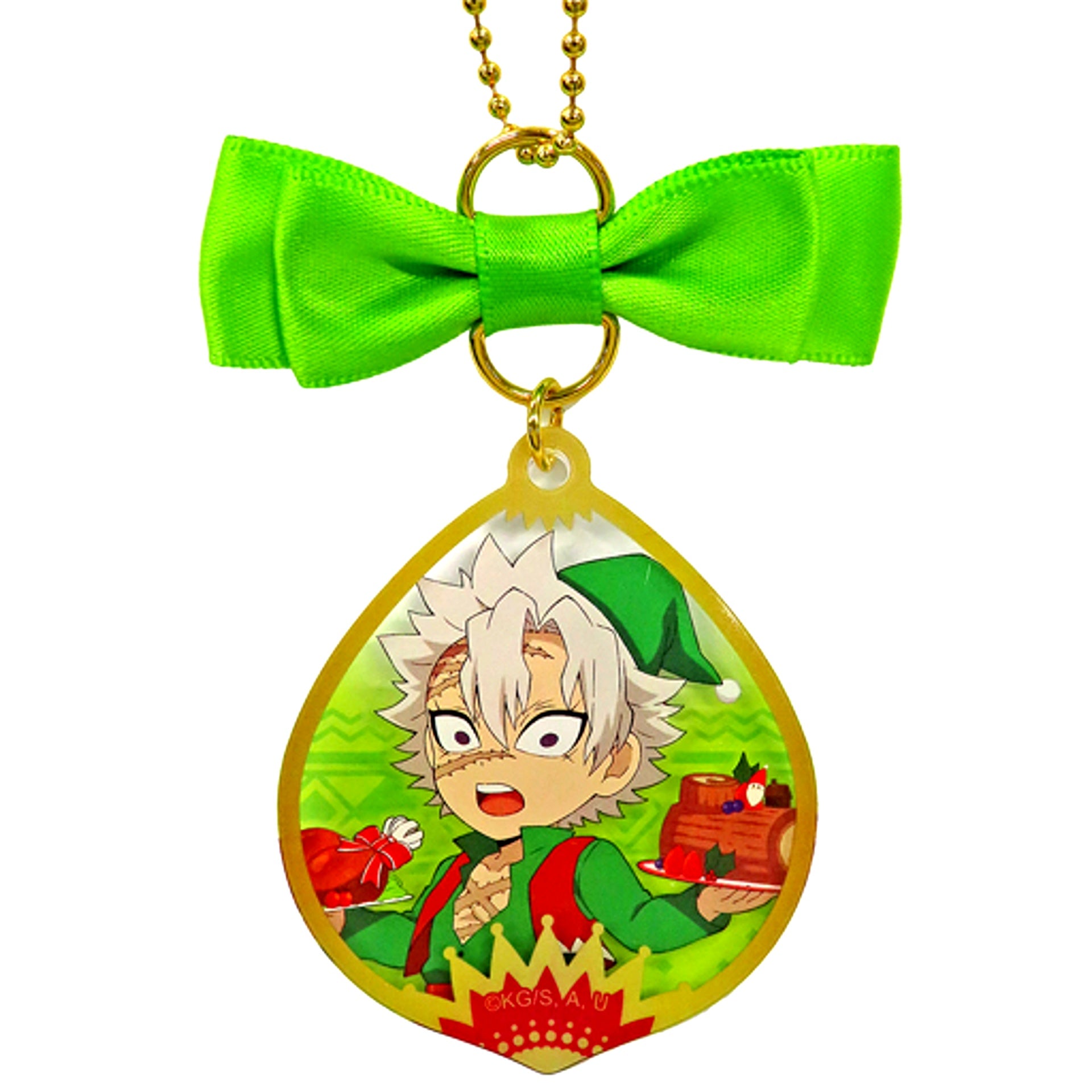 Sanemi Shinazugawa Demon Slayer x ufotable Cafe Machi Asobi CAFE Christmas Event 2022 Random Acrylic Ornament Charm A [USED]