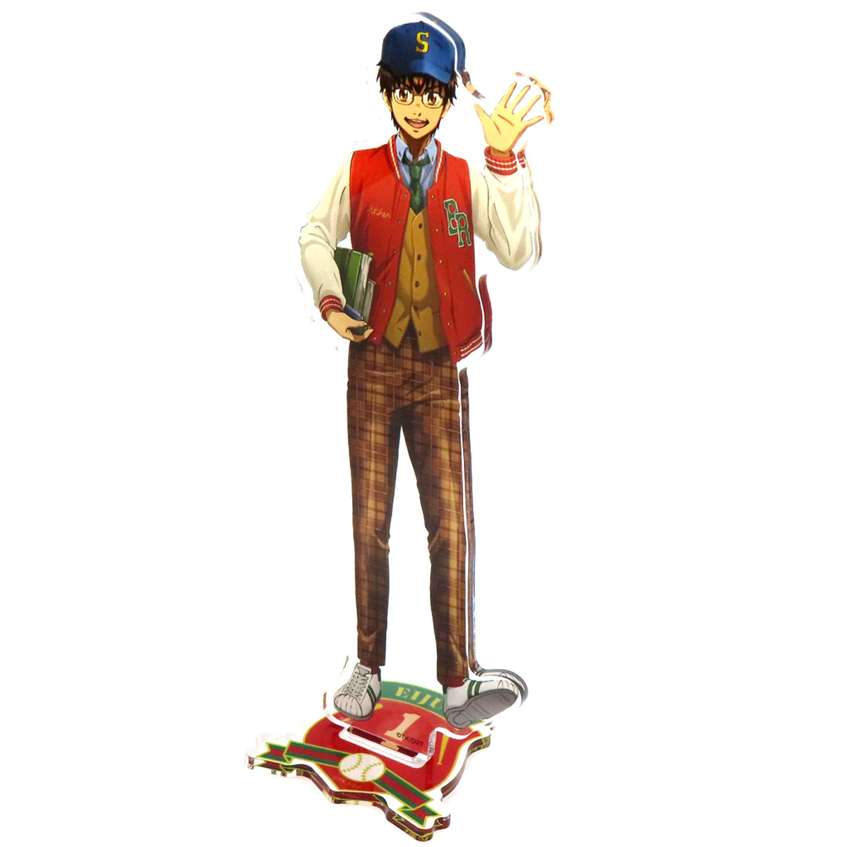 Eijun Sawamura Ace of Diamond actII Acrylic Stand Kuji Colle B-01 Prize [USED]