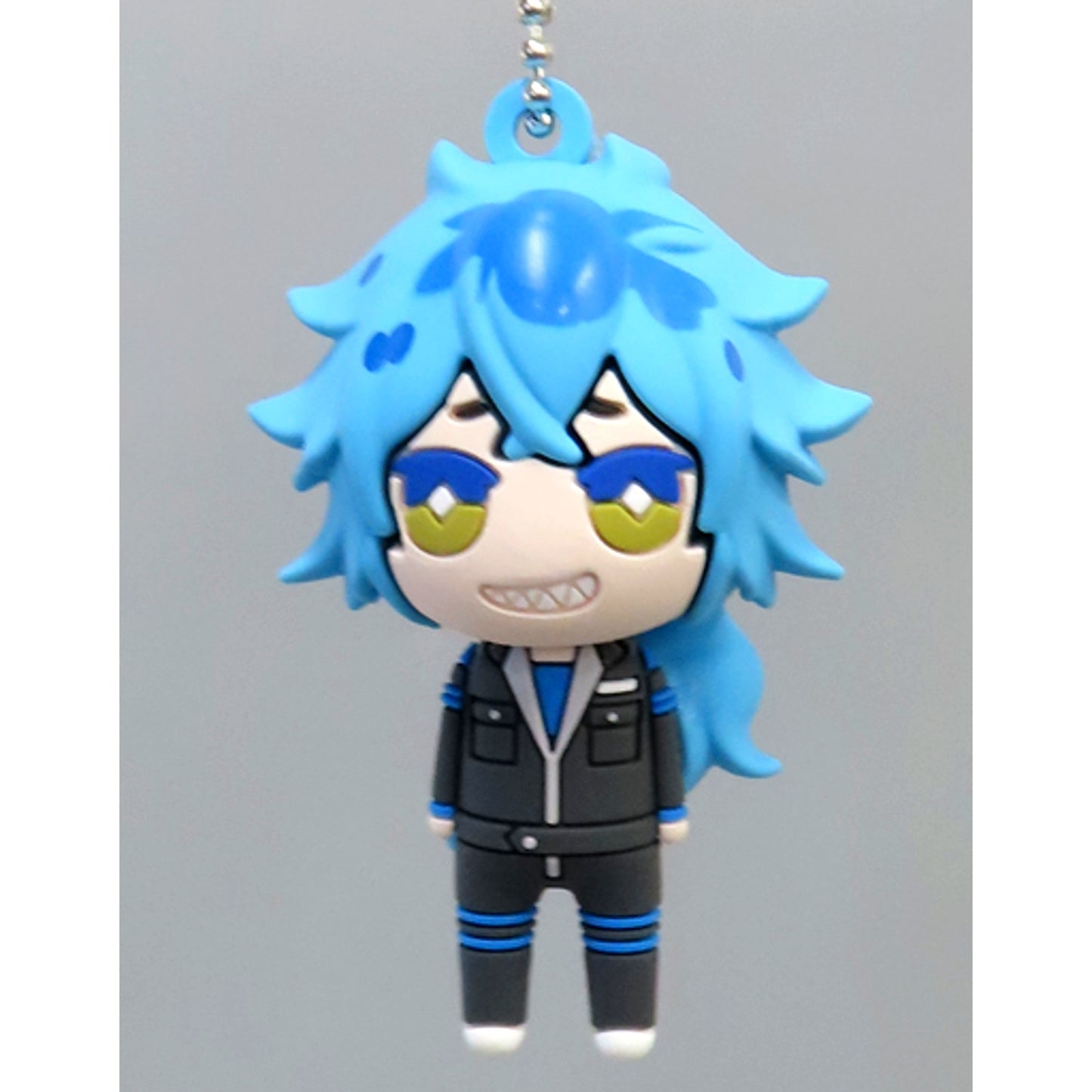 Idia Shroud Disney Twisted-Wonderland More Plus 3D Rubber Mascot with Ball Chain Ignihyde Dorm & Diasomnia Dorm [USED]