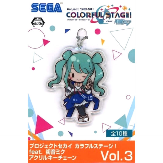 Hatsune Miku: Colorful Stage! Hatsune Miku Street SEKAI Acrylic Keychain Vol.3 Acrylic Item [USED]