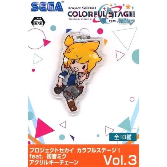 Hatsune Miku: Colorful Stage! Kagamine Len Street SEKAI Acrylic Keychain Vol.3 Acrylic Item [USED]