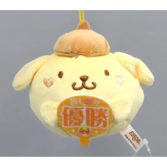 Pompompurin Sanrio Characters Mochimochi Marui Mascot Oshi ga Yusho! [USED]