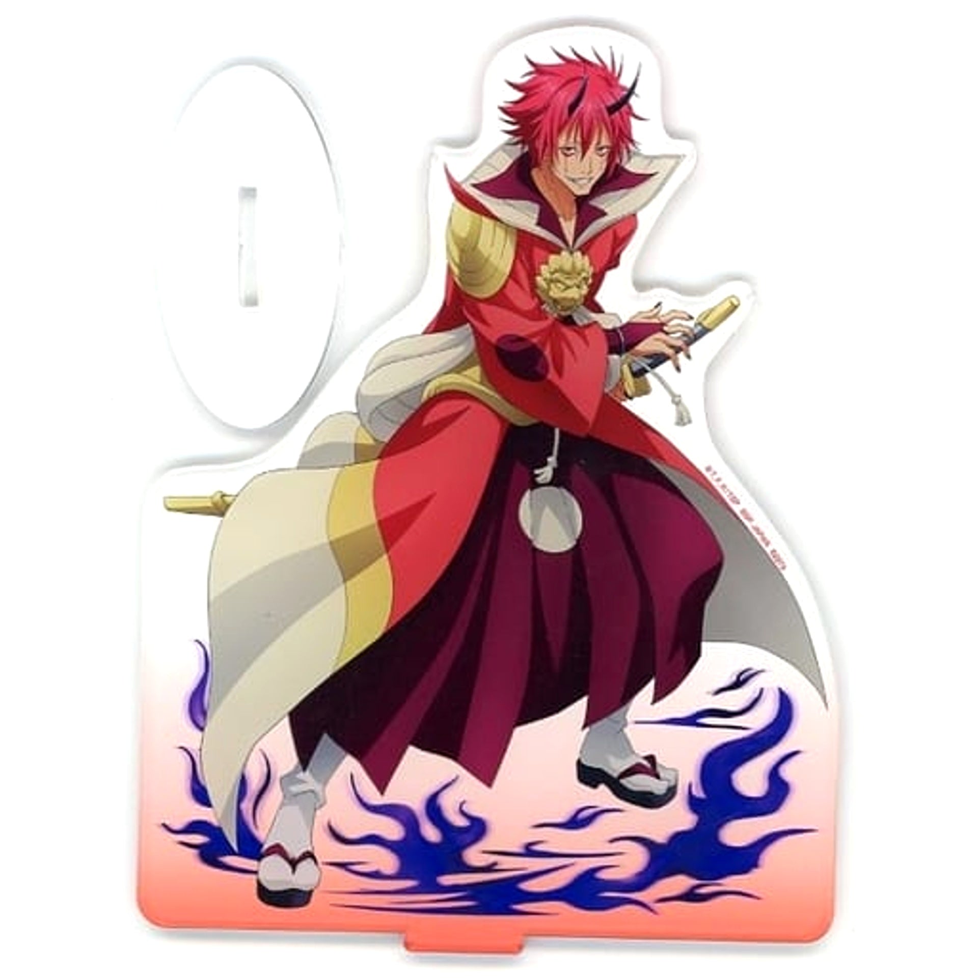 That Time I Got Reincarnated as a Slime: The Movie Scarlet Bond Benimaru Ichiban Kuji Acrylic Stand Prize E [USED]