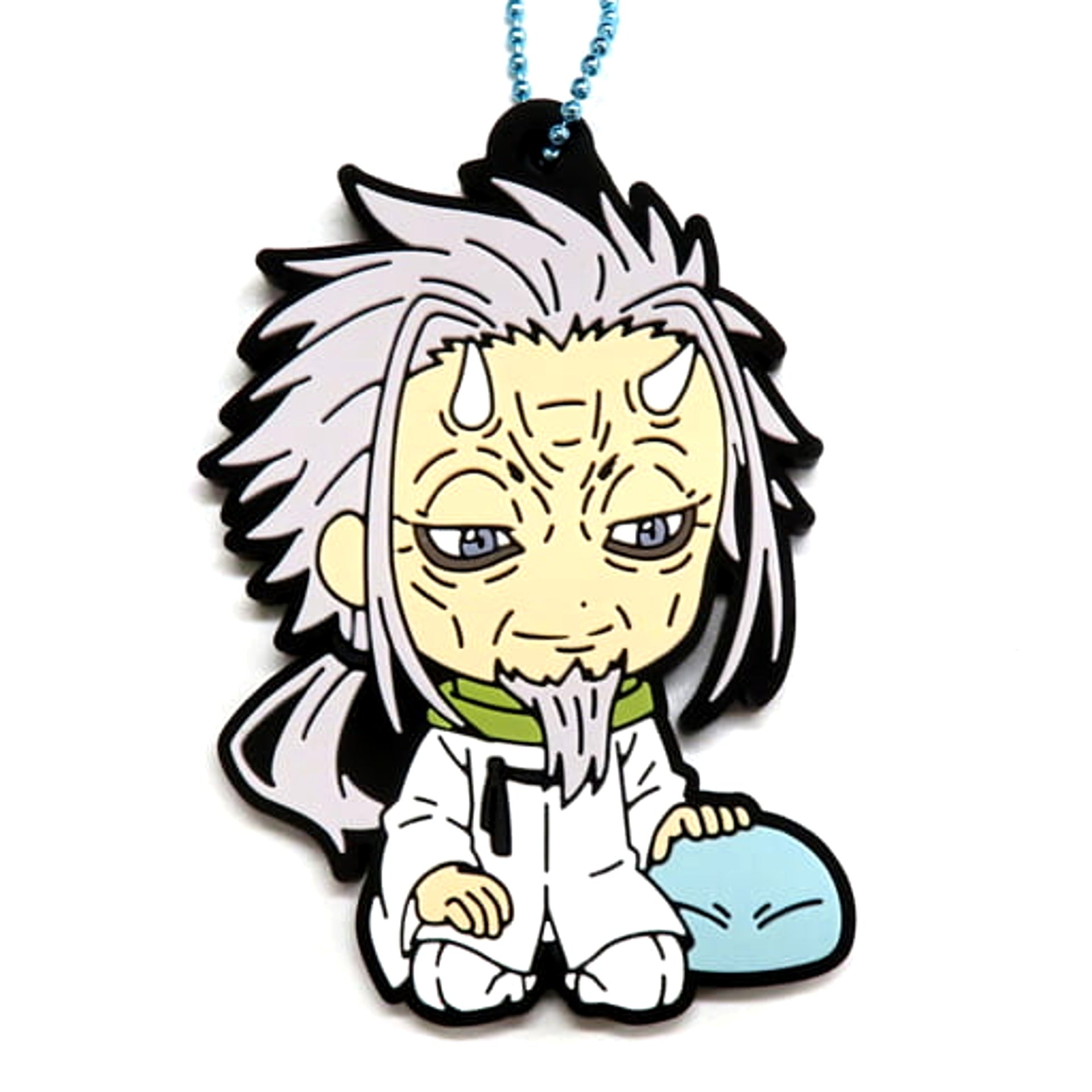 That Time I Got Reincarnated as a Slime: The Movie Scarlet Bond Hakurou Ichiban Kuji Rubber Charm Kyunchara Illustrations Prize G [USED]