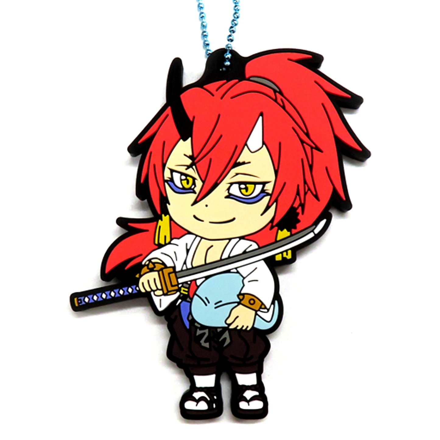 Hiiro G Prize Rubber Charm Kyun Chara Illustrations Ichiban Kuji Movie That Time I Got Reincarnated as a Slime Scarlet Bond [USED]
