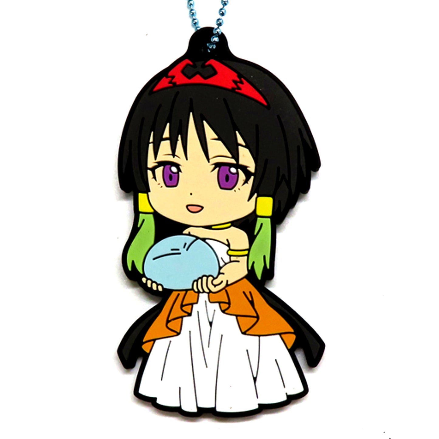 Towa Rubber Charm Kyun Chara Illustrations Ichiban Kuji That Time I Got Reincarnated as a Slime the Movie: Scarlet Bond Prize G [USED]