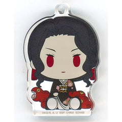 Demon Slayer: Kimetsu no Yaiba Muzan Kibutsuji Ichiban Kuji Demon Slayer's Will Part 3 Chokonokko Acritz Key Ring Prize F Keychains [USED]