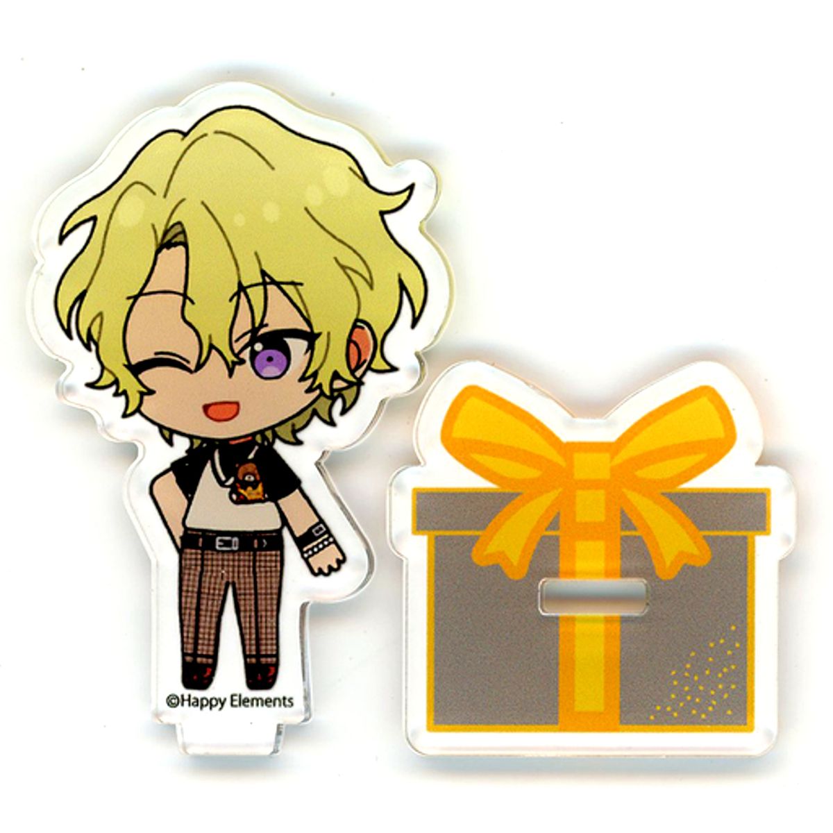 Hiyori Tomoe Ensemble Stars!! Acrylic Stand Birthday Cookie Bear shop Sunrise Purchase Bonus [USED]