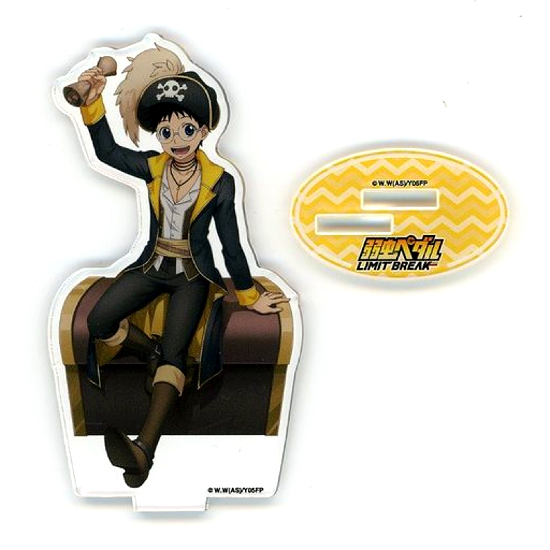 Sakamichi Onoda Vol. 1 Life-Size Acrylic Stand Yowamushi Pedal LIMIT BREAK x Collabo Cafe Honpo [USED]