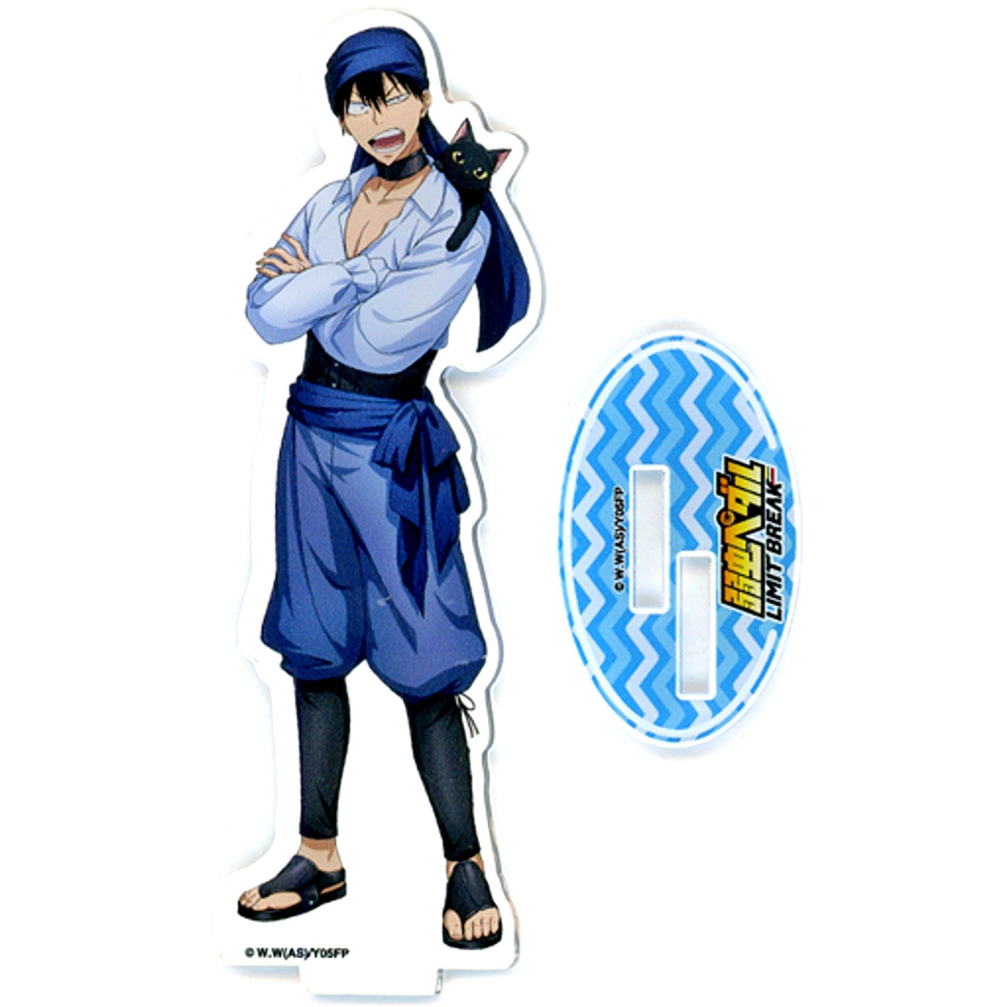Yasutomo Arakita Vol. 1 Life-Size Acrylic Stand Yowamushi Pedal LIMIT BREAK x Collabo Cafe Honpo [USED]