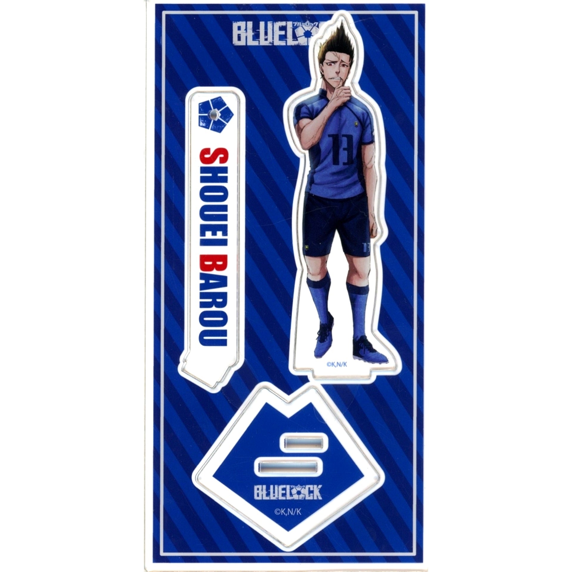 Shoei Barou Acrylic Stand with Name Blue Lock [USED]