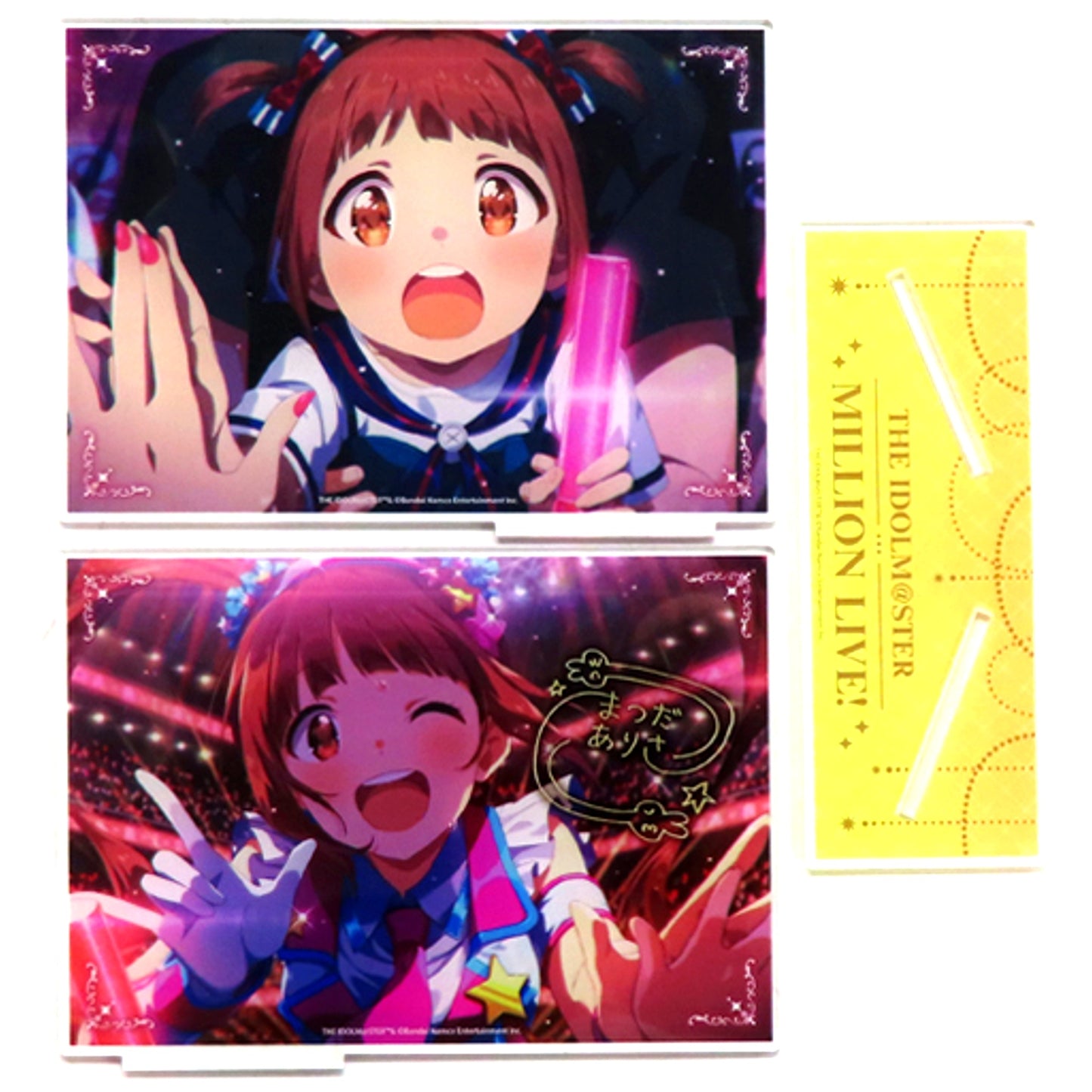 Arisa Matsuda THE IDOLM@STER MILLION LIVE! Dual Acrylic Stand Kotobukiya Kuji Stage01 Prize A-3 [USED]
