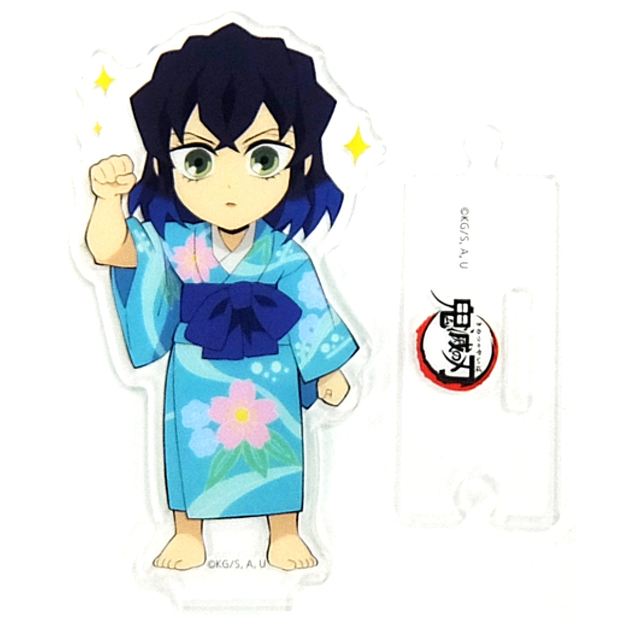 Inosuke Hashibira Inoko Normal A Demon Slayer Mugen Train Entertainment District Arc Character Emaki Cafe in ufotable Cafe x Machi Asobi CAFE Illustration Mini Character Connecting Random Acrylic Stand [USED]
