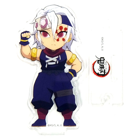 Tengen Uzui Uniform B Demon Slayer Mugen Train Entertainment District Arc Character Emaki Cafe in ufotable Cafe x Machi Asobi CAFE Illustration Mini Character Connecting Random Acrylic Stand [USED]