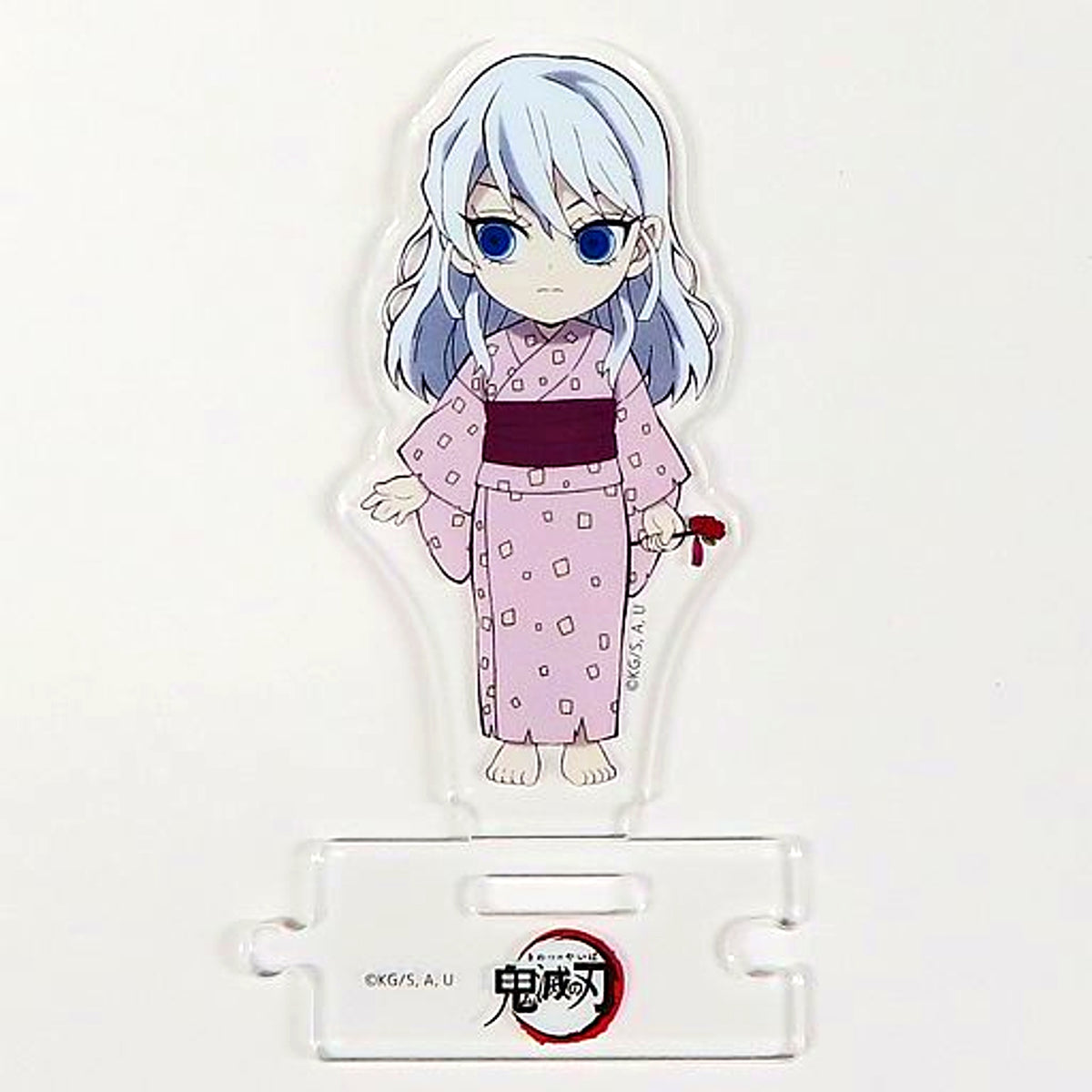 Ume Daki Demon Slayer: Kimetsu no Yaiba Mugen Train Arc & Entertainment District Arc Character Emaki Cafe in ufotable Cafe x Machi Asobi CAFE Illustration Mini Character Connecting Random Acrylic Stand B Entertainment District Arc [USED]