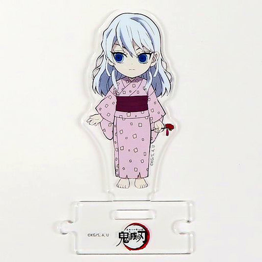 Ume Daki Demon Slayer: Kimetsu no Yaiba Mugen Train Arc & Entertainment District Arc Character Emaki Cafe in ufotable Cafe x Machi Asobi CAFE Illustration Mini Character Connecting Random Acrylic Stand B Entertainment District Arc [USED]