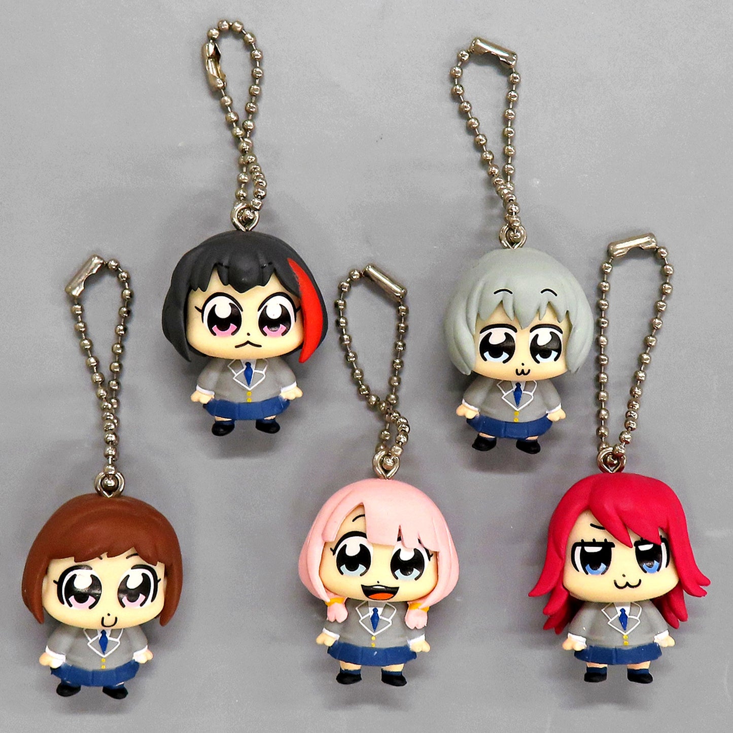 Set of 5 BanG Dream! Capsule Collection Figure Afterglow Bukubu Okawa x BanG Dream! [USED]