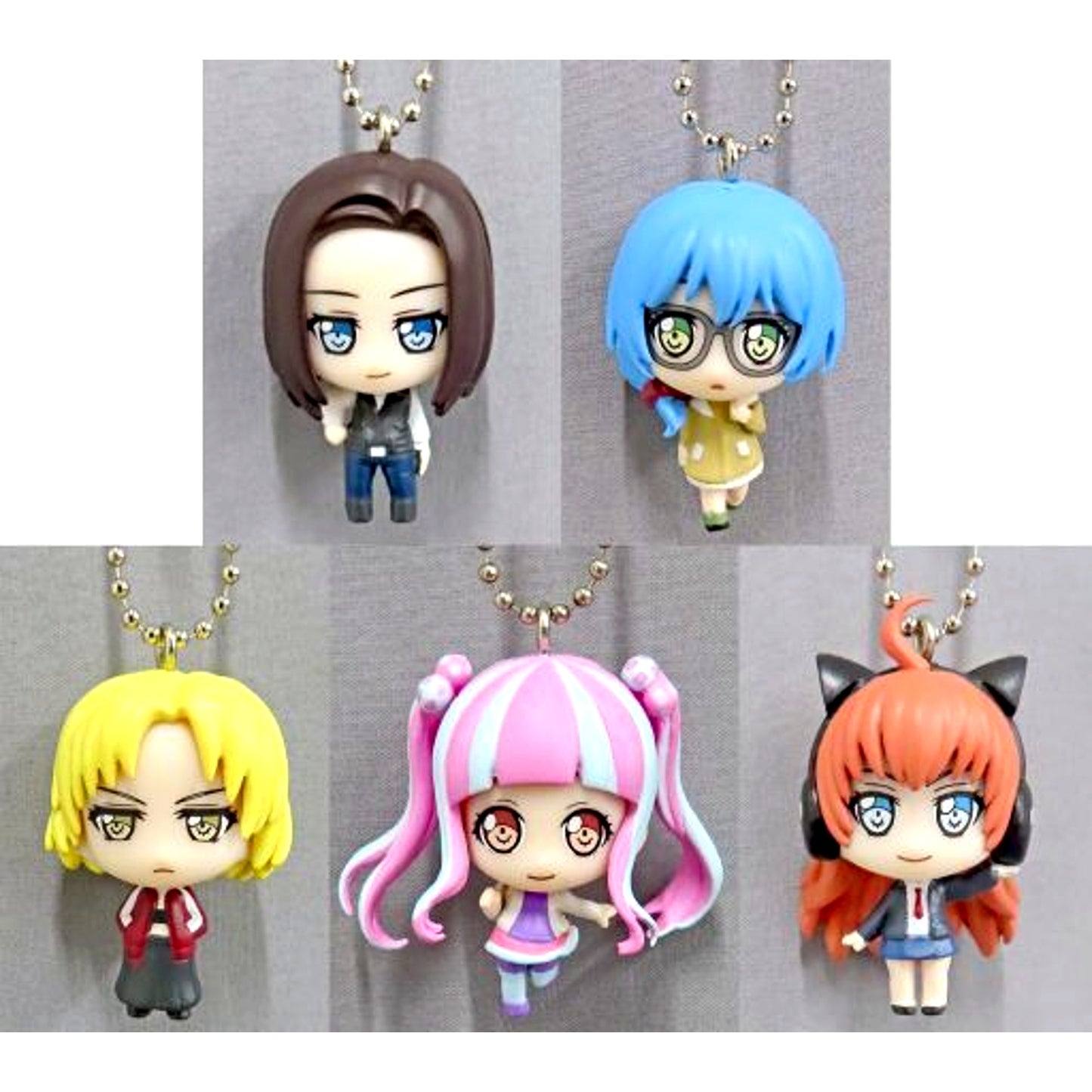 Set of 5 BanG Dream! Girls Band Party! RAISE A SUILEN Capsule Collection Figure [USED]
