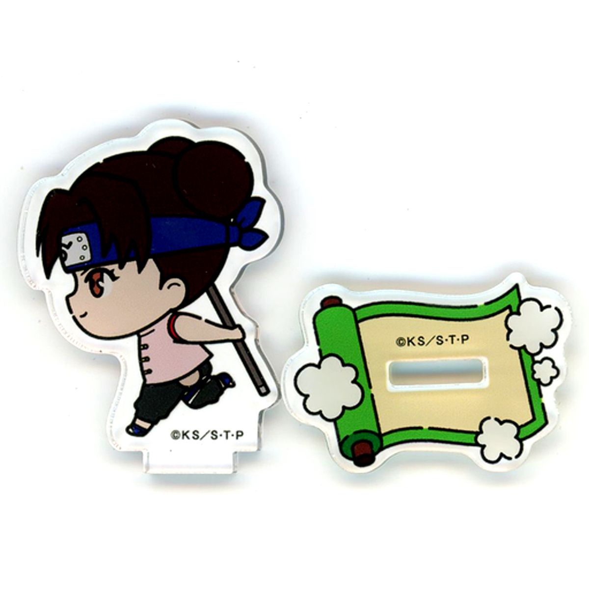Tenten Boruto: Naruto Next Generations Setsugetsuka Tree Village Cafe Mini Acrylic Stand Jajauma Collection Childhood [USED]