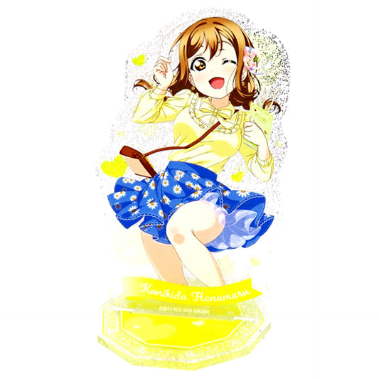 Hanamaru Kunikida Love Live! School Idol Festival Aqours Kirarin Acrylic Stand World Travel Ver. [USED]