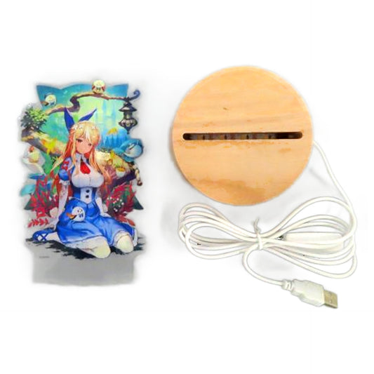 VTuber Hololive Flare Shiranui LED Acrylic Stand Light Birthday Anniversary 2022 Acrylic Stands [USED]