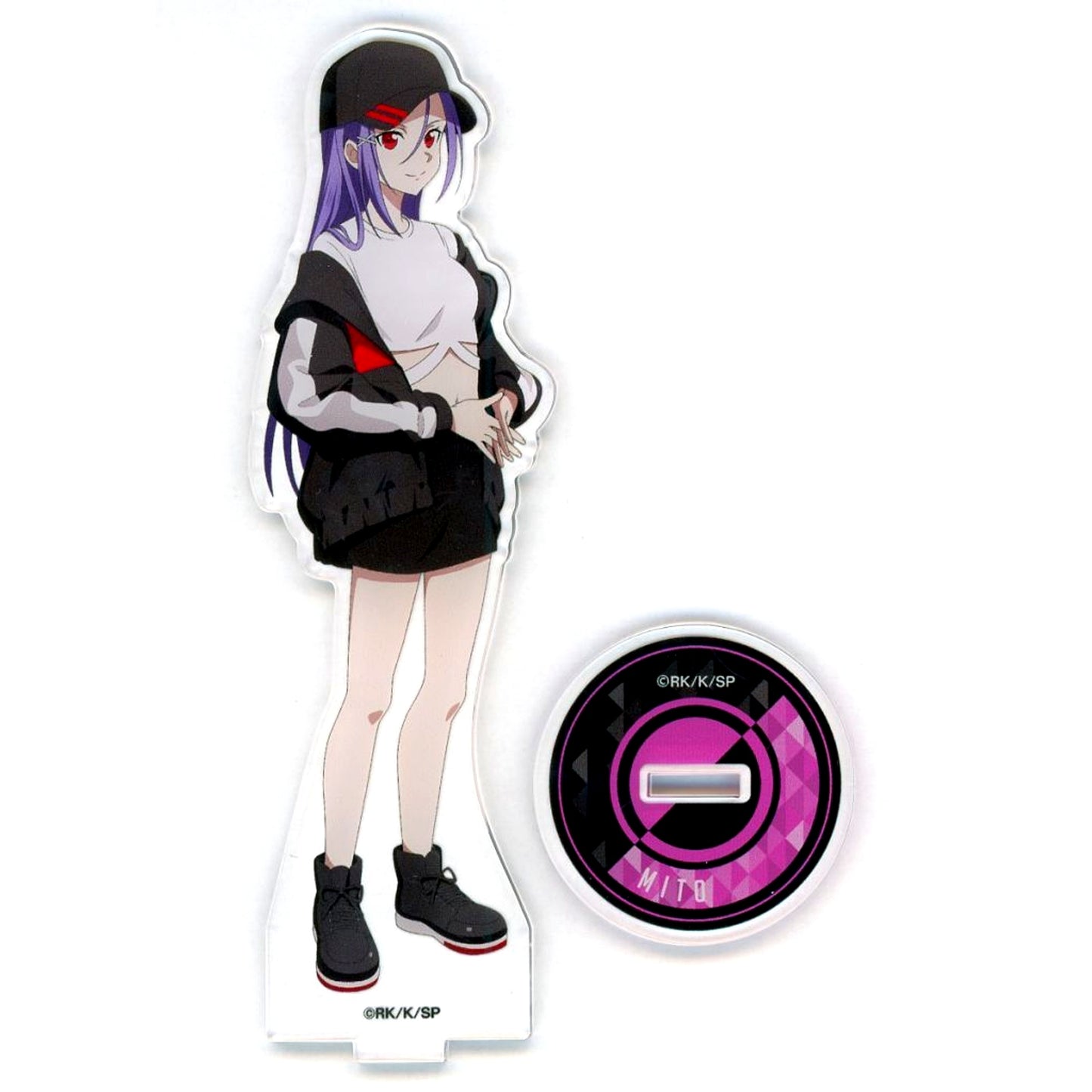 Mito Sword Art Online The Movie Progressive Scherzo of Deep Night x Pizza Hut Present Campaign Winner Original Acrylic Stand [USED]