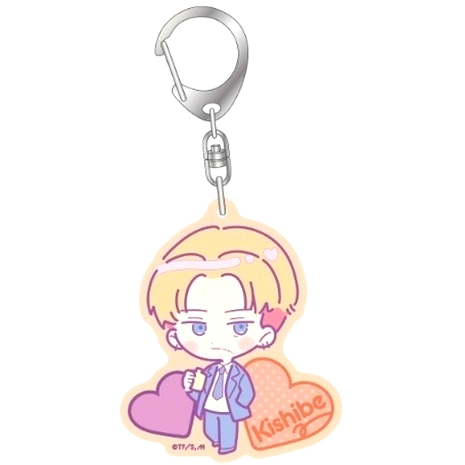 Kishibe Chainsaw Man LOVE PASTEL Acrylic Keychain [USED]