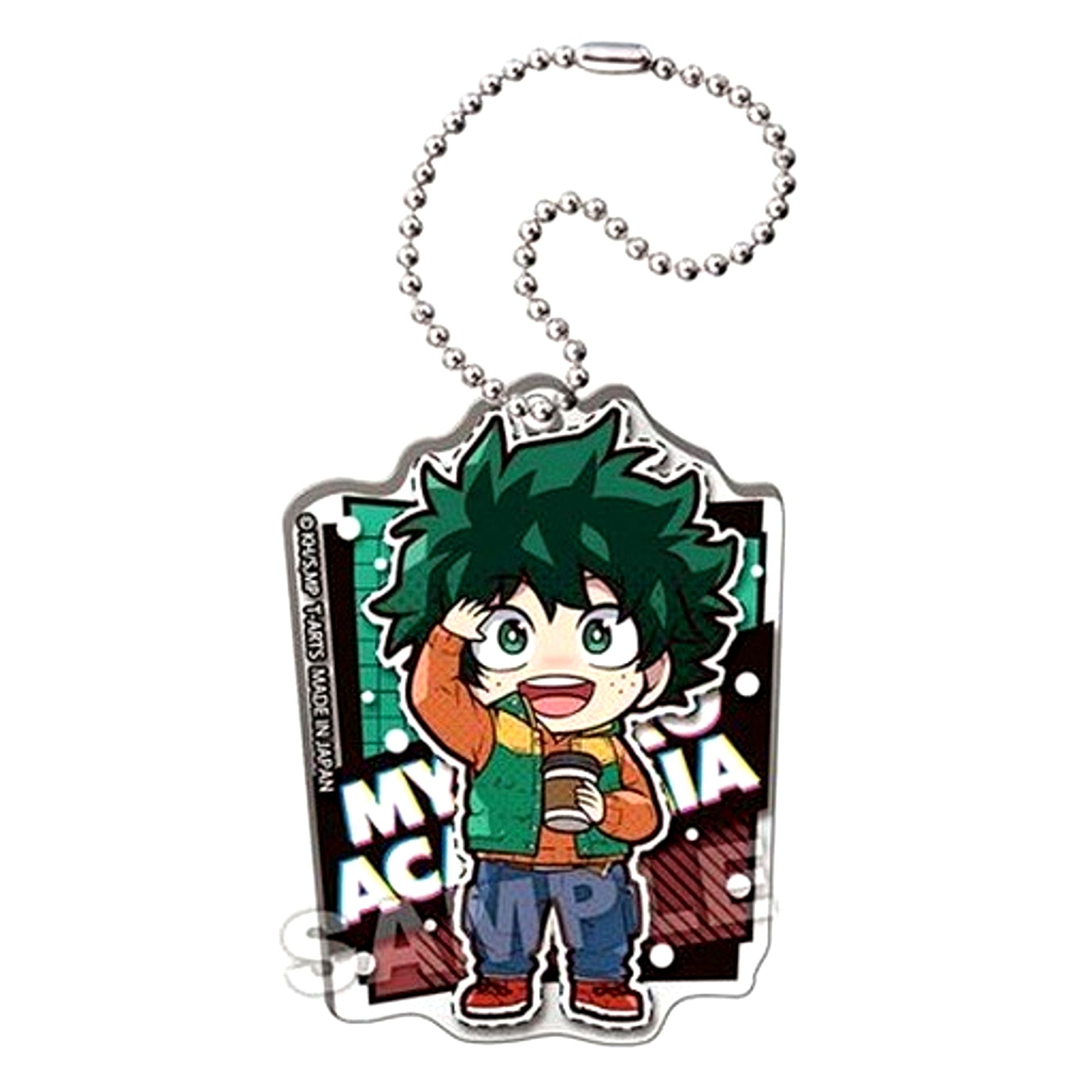 Izuku Midoriya My Hero Academia Defome Holiday Acrylic Keychain [USED]