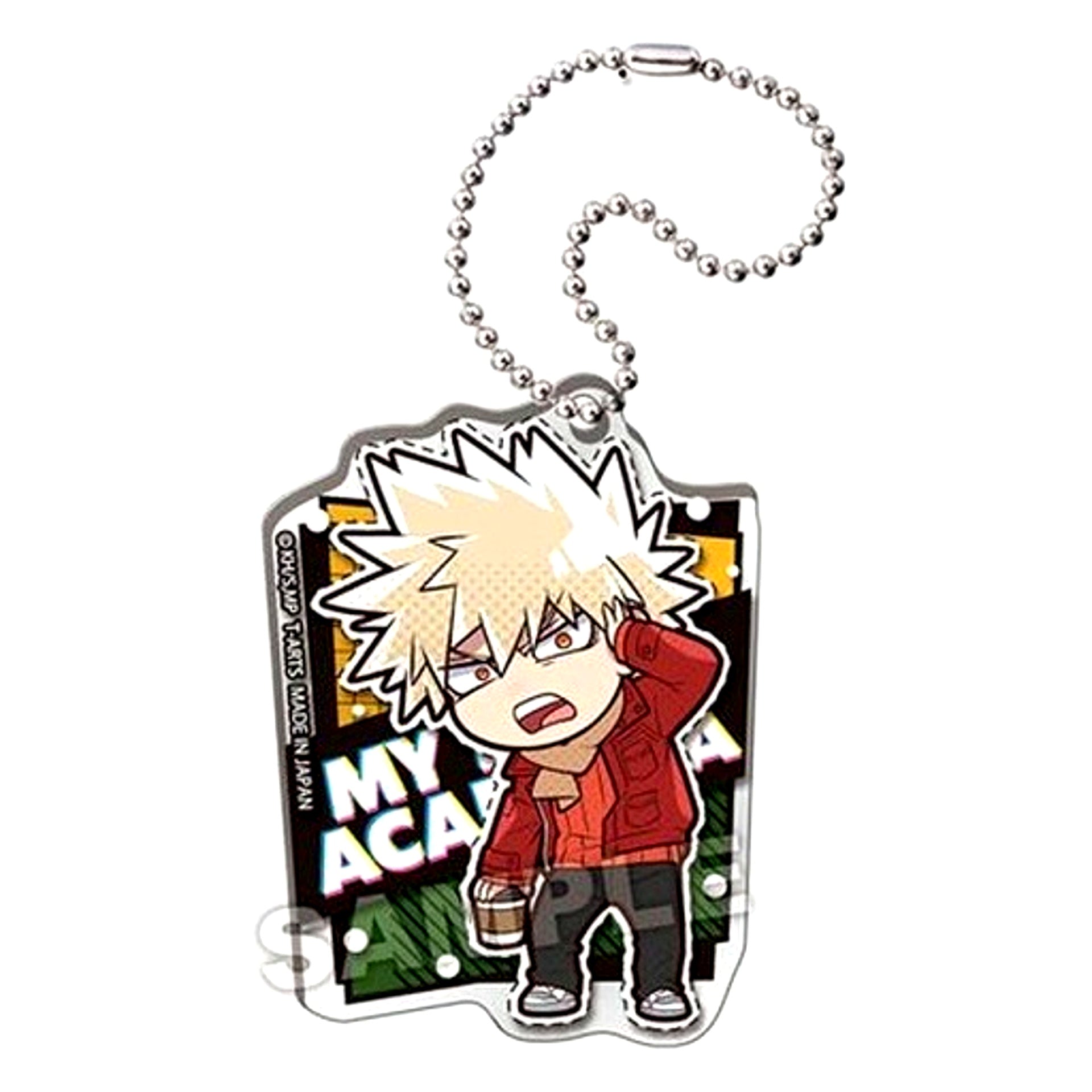 Katsuki Bakugo My Hero Academia Defome Holiday Acrylic Keychain [USED]