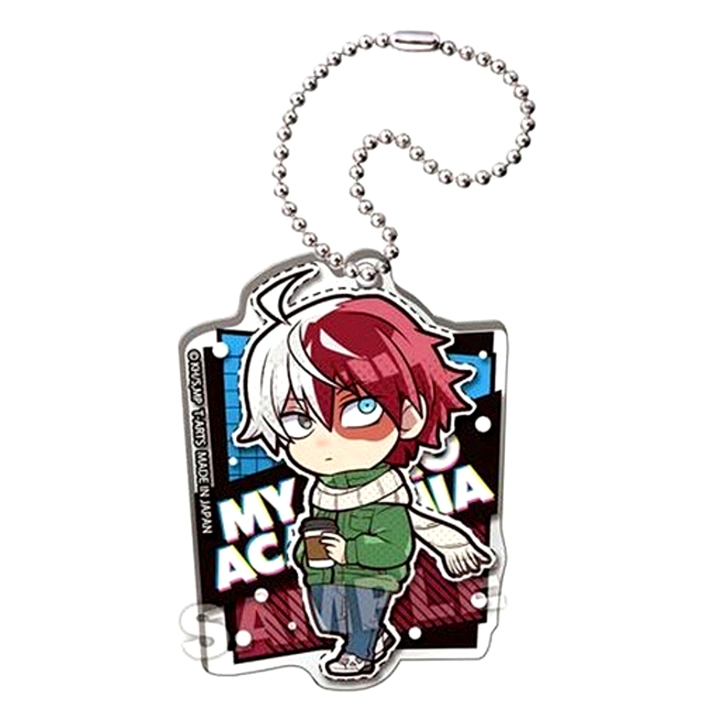 Shoto Todoroki My Hero Academia Defome Holiday Acrylic Keychain [USED]