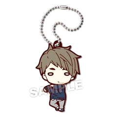 Osamu Miya Haikyu!! Nitotan School Life Rubber Mascot Strap [USED]