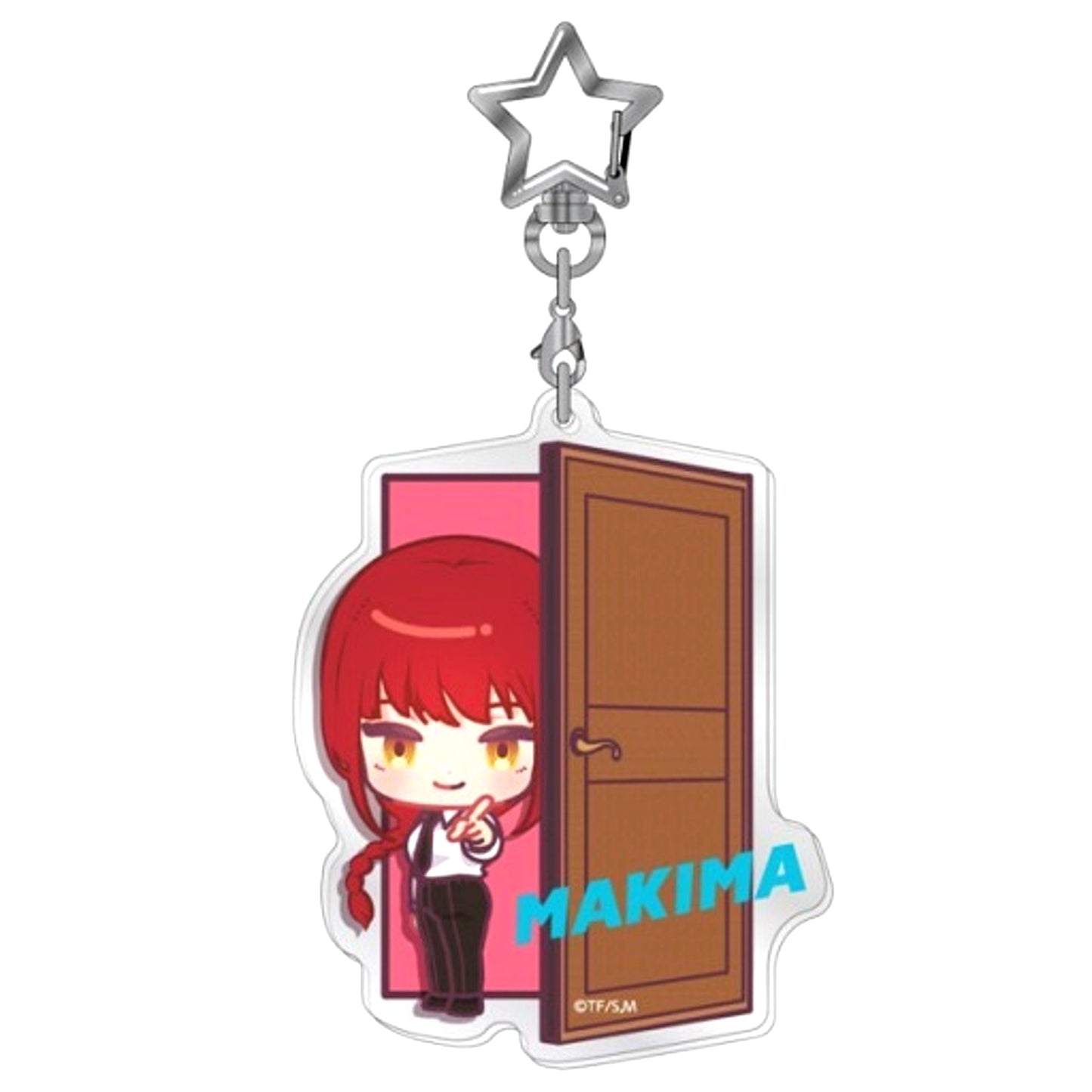 Makima Chainsaw Man Chiratto Acrylic Keychain [USED]