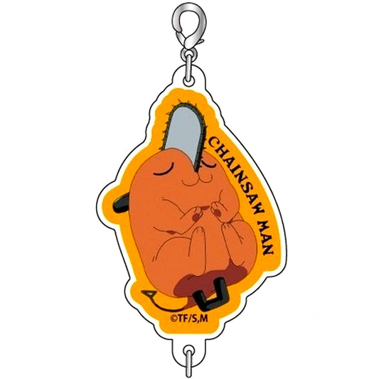 Pochita Orange Chainsaw Man Connecting Acrylic Charm Lots of Pochita Ver [USED]