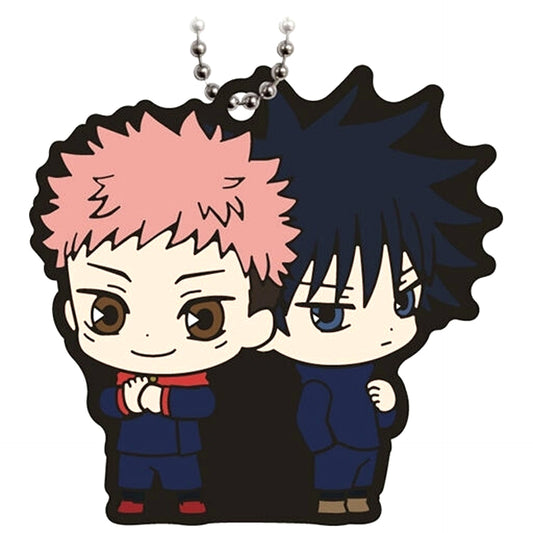 Yuji Itadori & Megumi Fushiguro Jujutsu Kaisen Capsule Rubber Mascot 06 [USED]