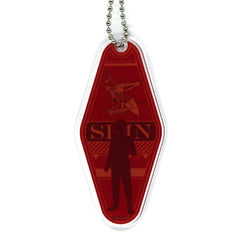 86 Shinei Nouzen Motel Keychain Collaboration Cafe Powered By Animax Cafe+ Limited Keychains [USED]